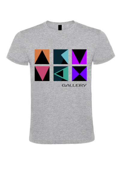 Camiseta ArtMex Gallery Gris